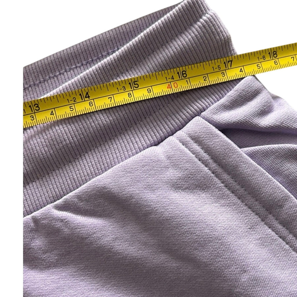 Seadoo Soft Terry Joggers Drawstring Waist Lavender Sz Large NWT