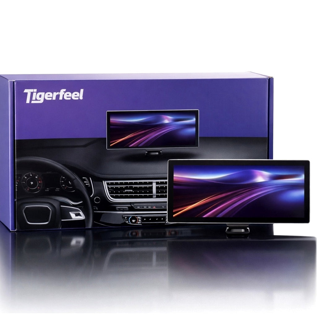 Tigerfeel H808D 11.26" Portable Smart Car Touchscreen Monitor w/ 2K Dash Camera