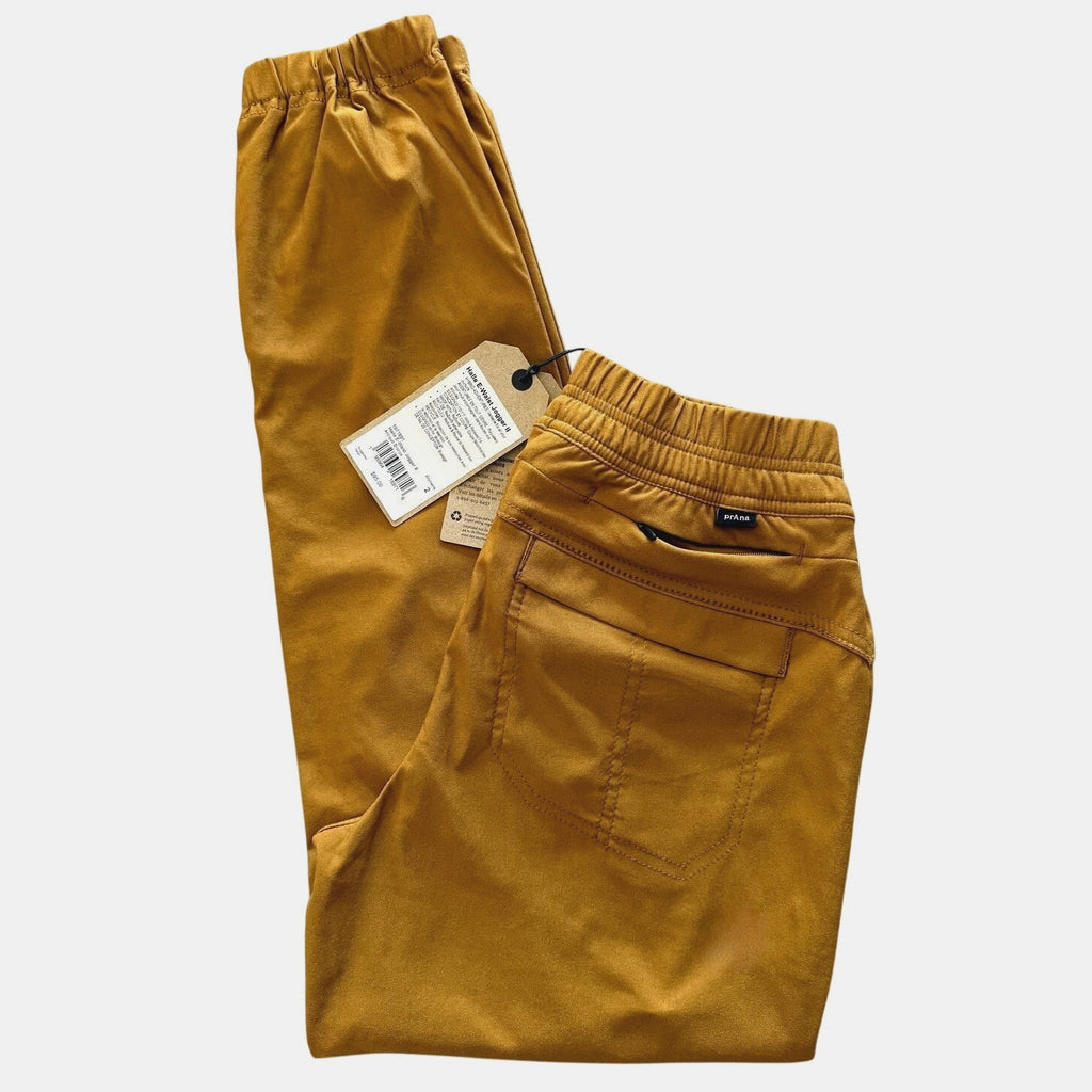 Women's PrAna Halle E‑Waist Jogger II – Antique Bronze /Tumeric - Size 2 NWT