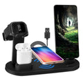 3 in 1 Wireless Charger Charging Stand Station Phone, Smart Watch, Air pods READ
