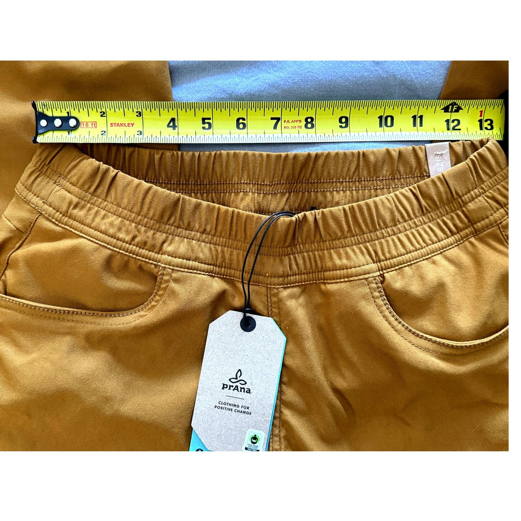 Women's PrAna Halle E‑Waist Jogger II – Antique Bronze /Tumeric - Size 6 NWT