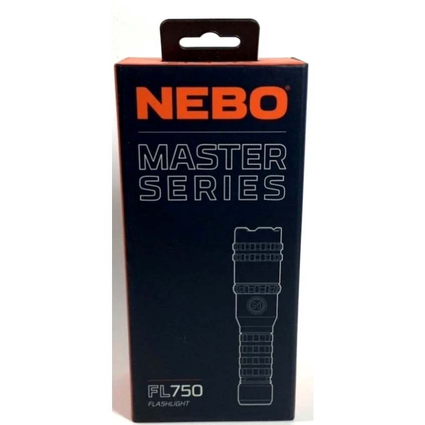 NEBO Master Series FL750  Rechargeable IP67 Waterproof Flashlight NIB
