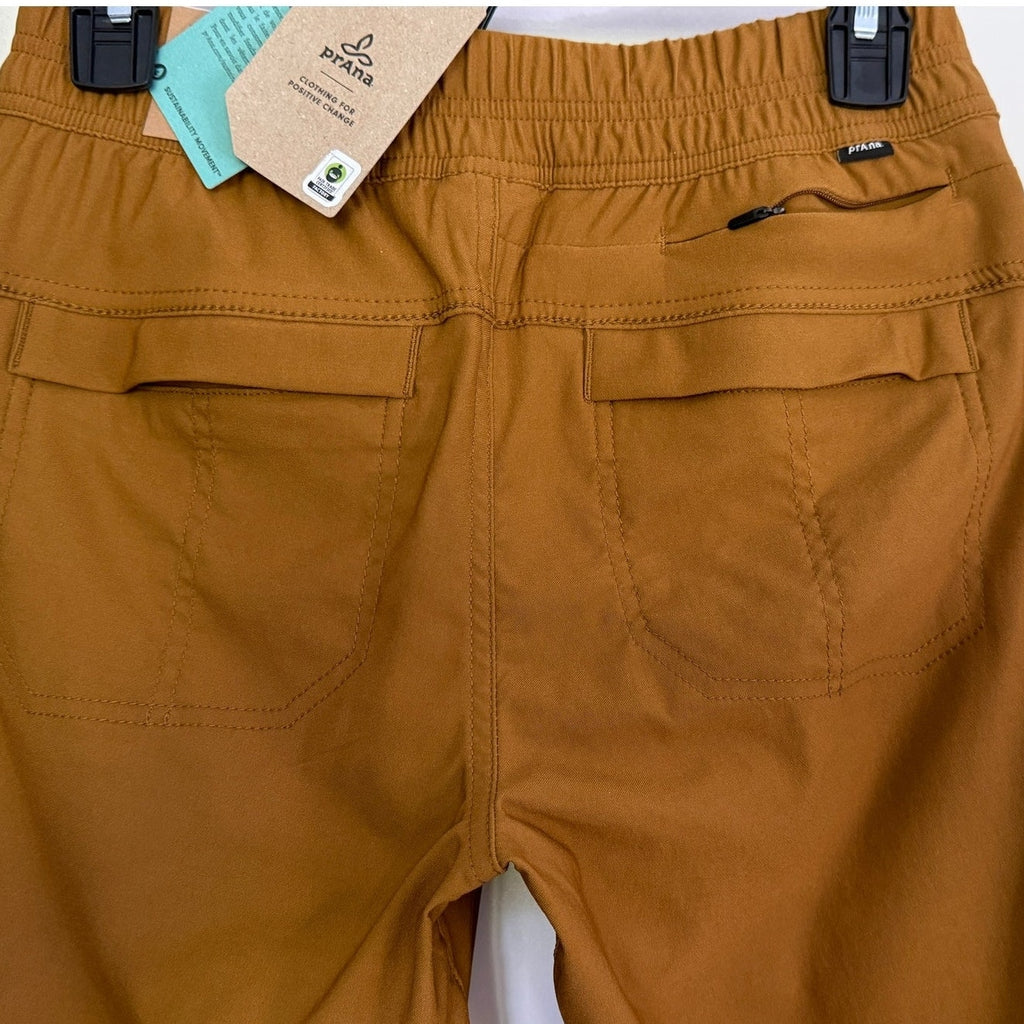 Women's PrAna Halle E‑Waist Jogger II – Antique Bronze /Tumeric - Size 2 NWT