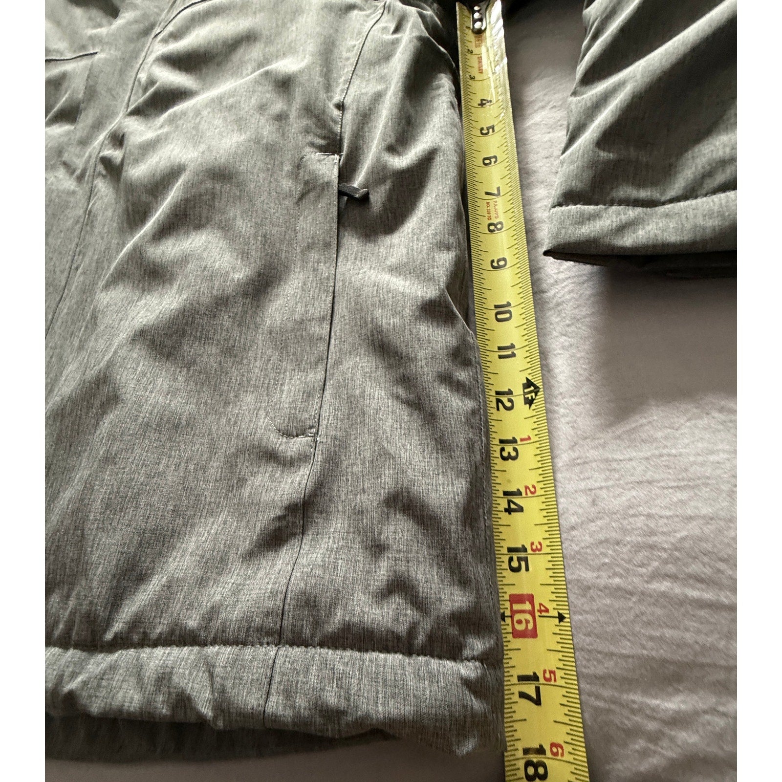 Little Donkey Andy Men’s Softshell Ski Snowboard Jacket Gray Opt Hood Size L NWT