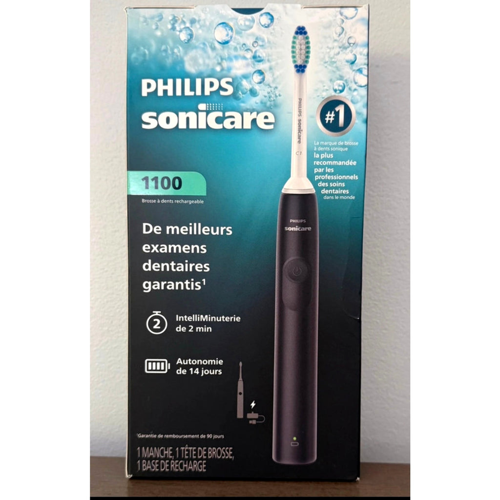 Philips Sonicare 1100 Series Electric Toothbrush w/ Timer, 14 day Charge ++BONUS