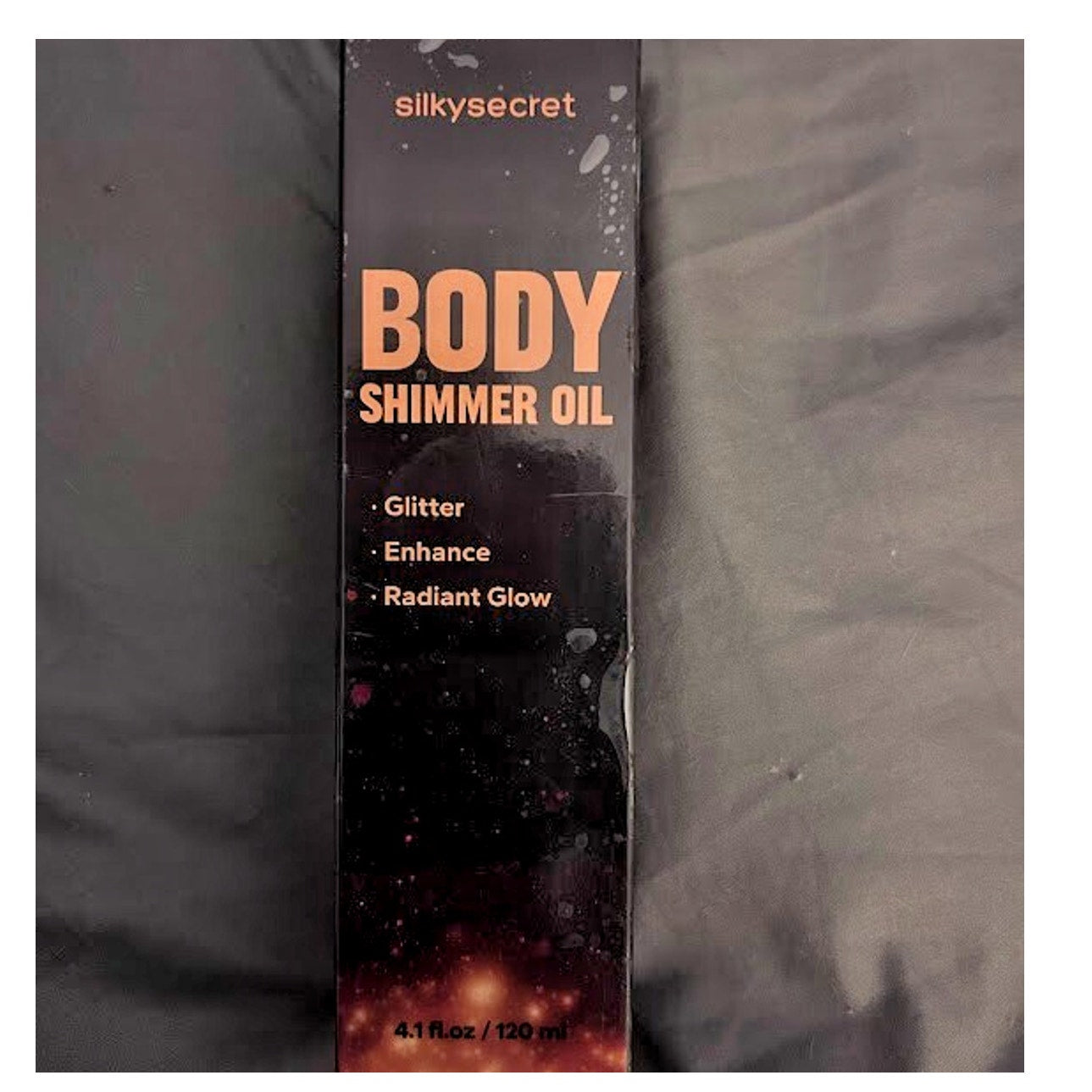 Sexy Silky Golden Brown Body Shimmer Oil Glow Radiant Hydrating Skin 4.1 oz NEW
