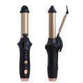 Cordless Ceramic Hair Straightener Curler Compact Portable Rechargeable Travel