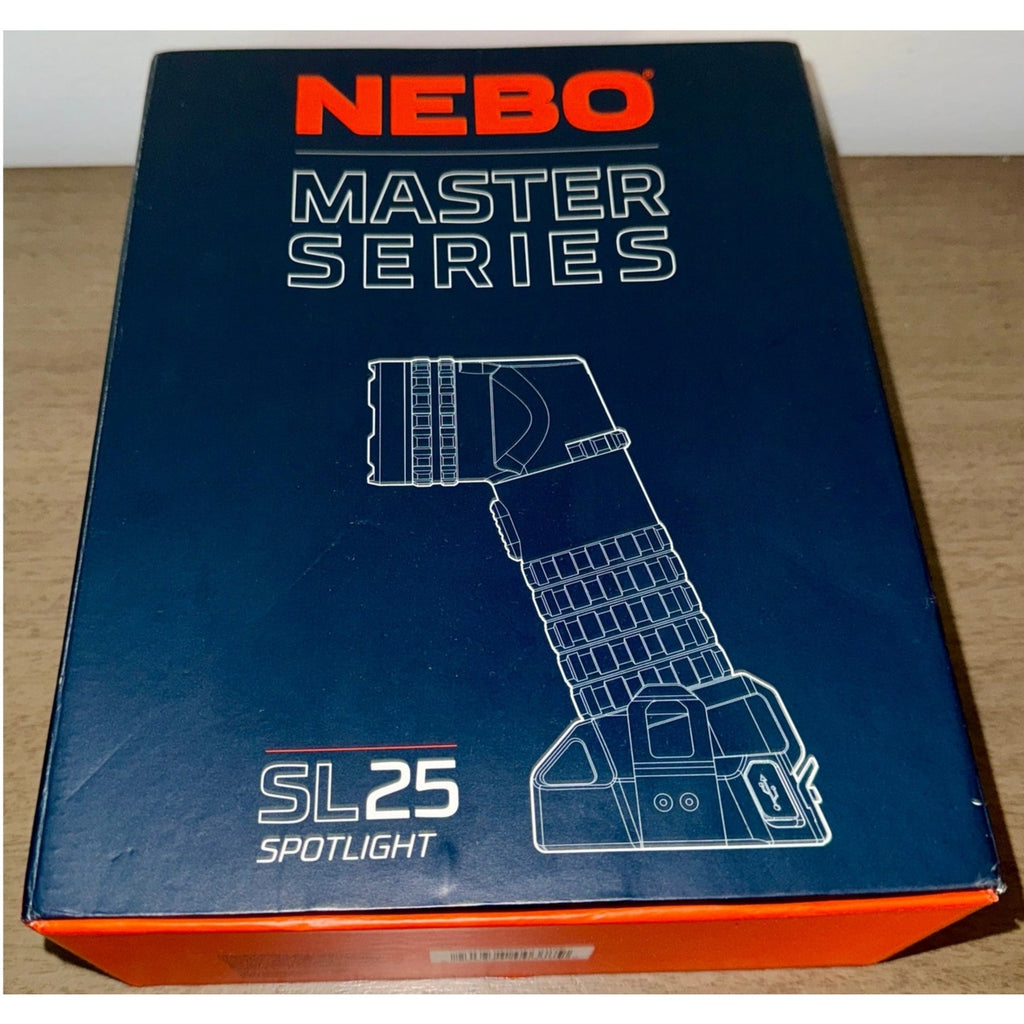 NEBO Master Series SL25 Rechargeable Flood Light Spotlight Waterproof Sealed NEW