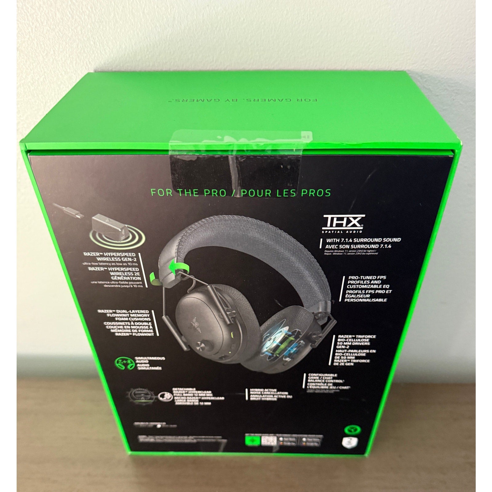 Razer BlackShark V3 Pro Wireless ANC Esports Gaming Headset All Consoles Sealed