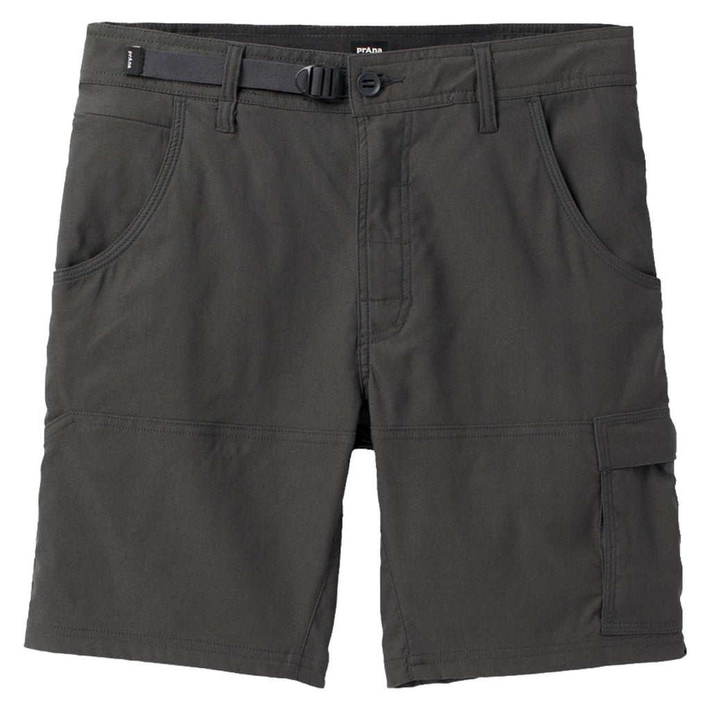 Mens PrAna Stretch Zion Short II Size 40 Waist Built in Belt Dark Iron Gray NWT