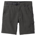 Mens PrAna Stretch Zion Short II Size 40 Waist Built in Belt Dark Iron Gray NWT