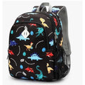 Dinosaur Kids Backpack 15” Lightweight Water‑Resistant School Reflective Bag NEW