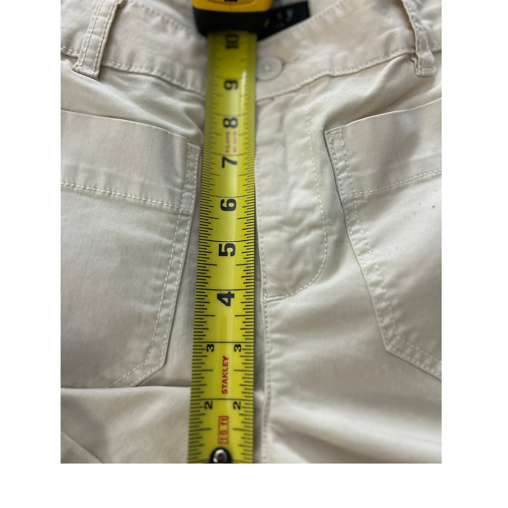Sanctuary LA Standard Surplus Shorts Light Khaki Cotton Stretch Size 27 NWOT