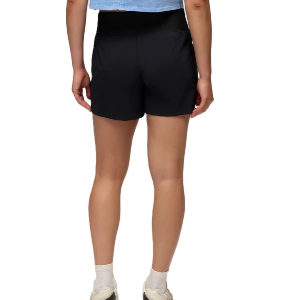 Women's Prana Koen Sz Small 5" Short Black Lightweight Hiking Activewear NWT