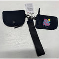 Exclusive Lululemon × Miami Collab Dual
Pouch Wristlet Black Rare Piece NWT
