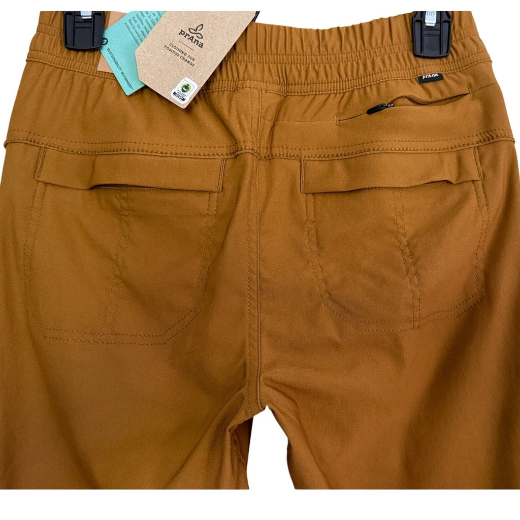 Women's PrAna Halle E‑Waist Jogger II – Antique Bronze /Tumeric - Size 6 NWT
