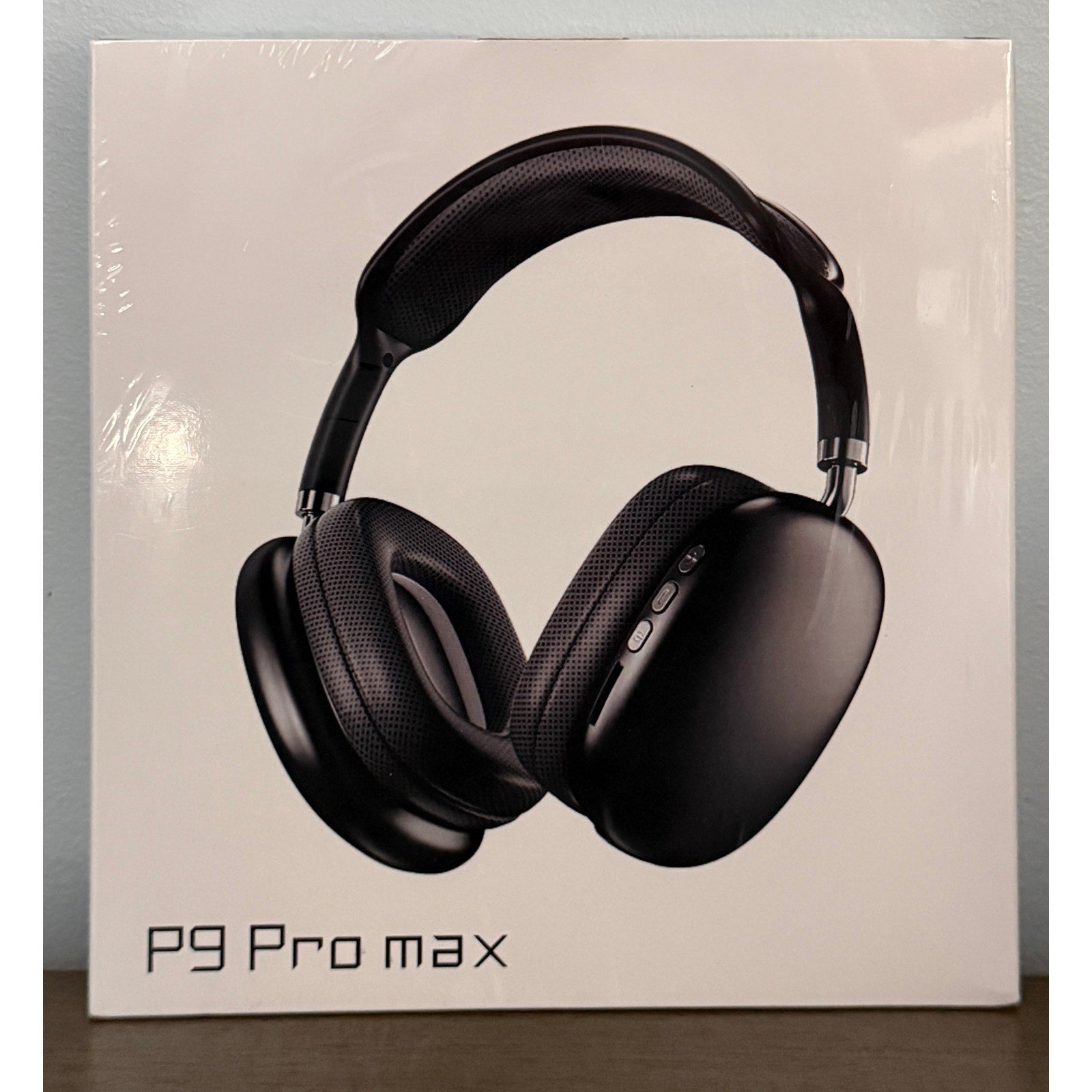 New Sealed P9 PRO MAX Headphones Noise Cancelling Bluetooth Earphones BLACK