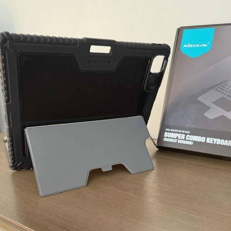 Nillkin Premium iPad Pro 13" 2024 /2025 Bumper Combo Backlit Keyboard Case Black