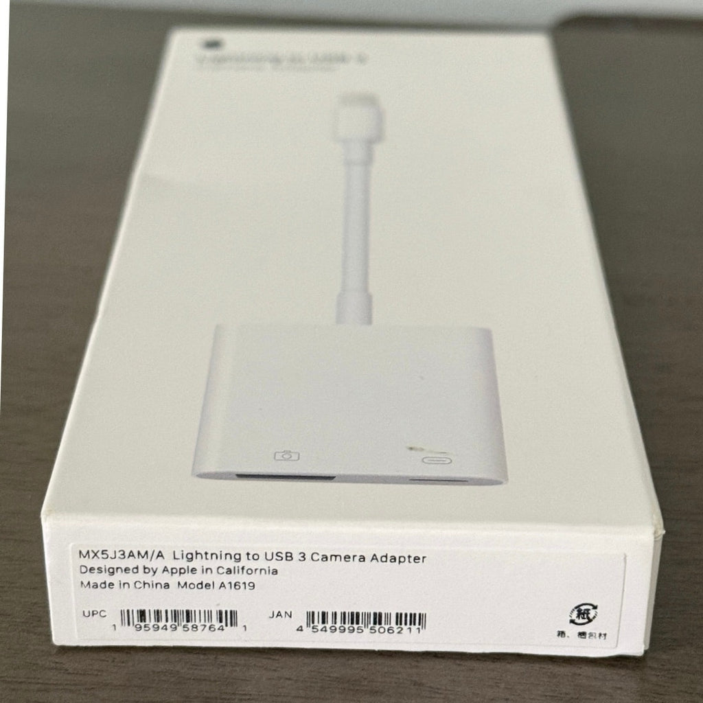 Apple Lightning to USB 3 Camera Adapter Original Genuine iPhone iPad New Sealed