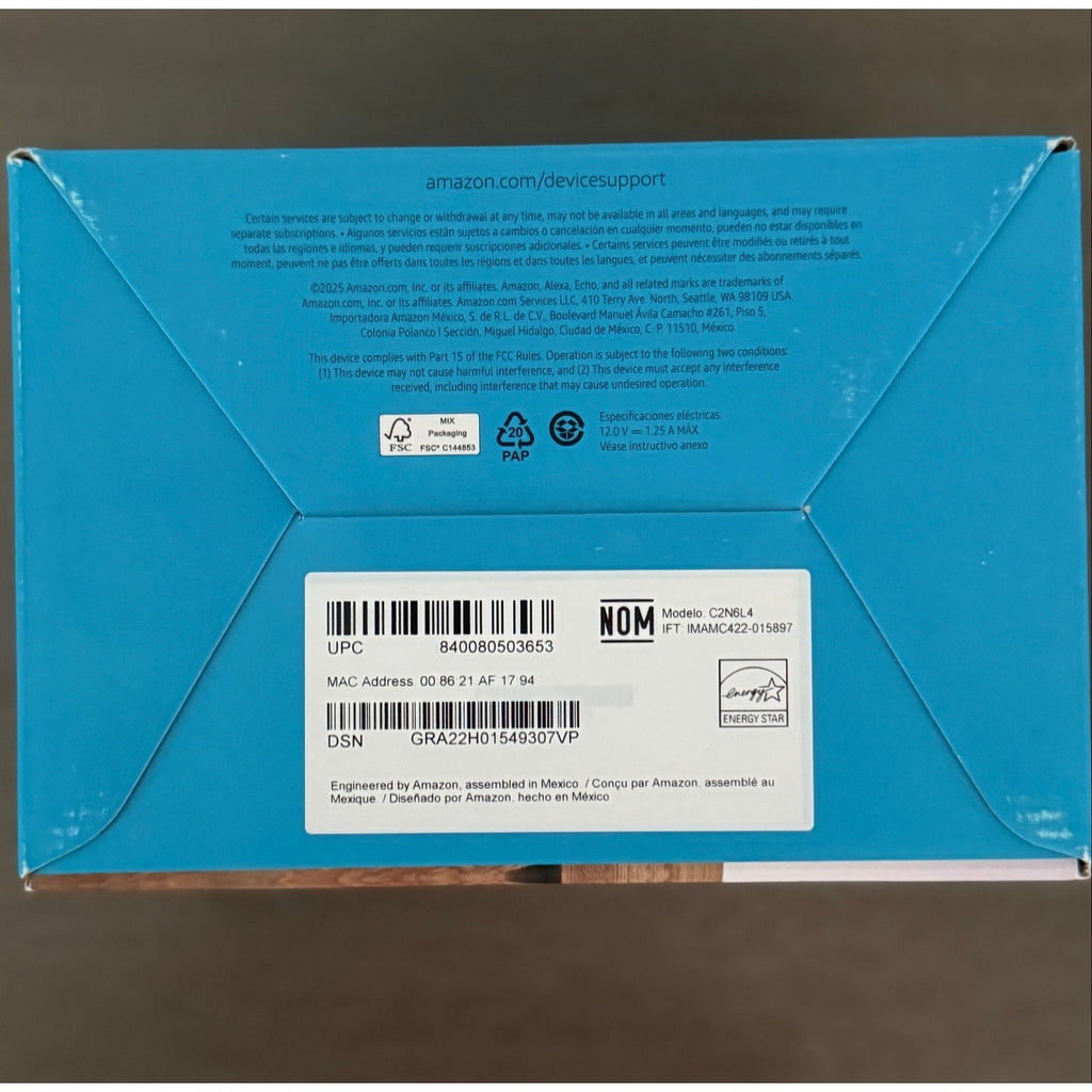 Amazon Echo Dot Smart Speaker + Alexa New Sealed Model C2N6L4