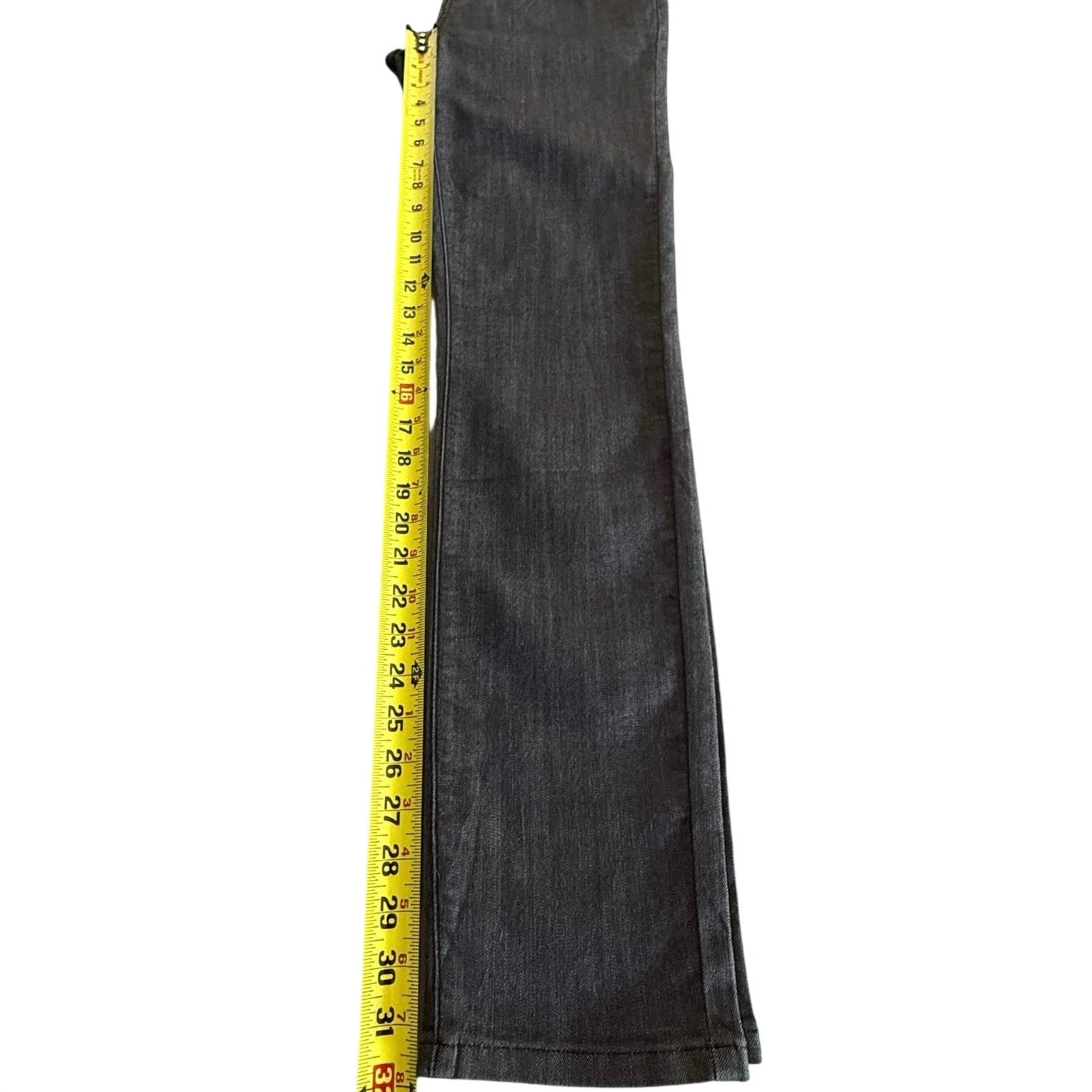 Womens Prana Kayla Organic Stretch High Rise Jean Sz 6 Regular Denim Solid Gray