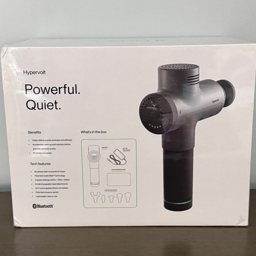 Hypervolt Handheld Percussion Deep Tissue Massager Bluetooth Model – New Sealed