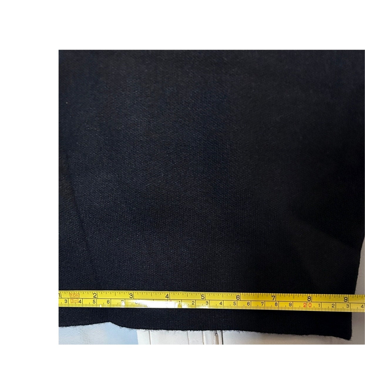 New Monrow Sweater Knit Bootcut Black Pant Feature Ankle Accent Slits Sz XS NWT