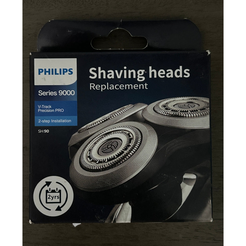 Philips SH90 Series 9000 Replacement Shaving Heads | V-Track PRO Open Box