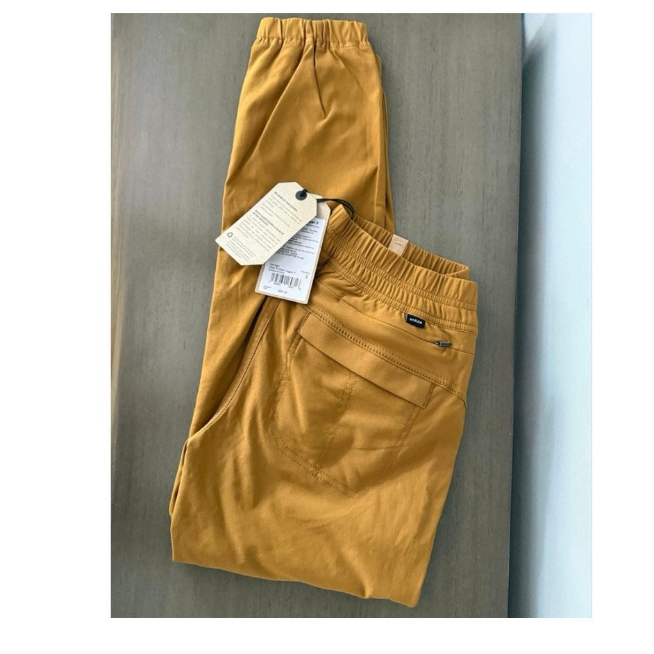 prAna Halle E‑Waist Jogger II – Tumeric Gold –Women's  Sizes 2 & 4 Available NWT