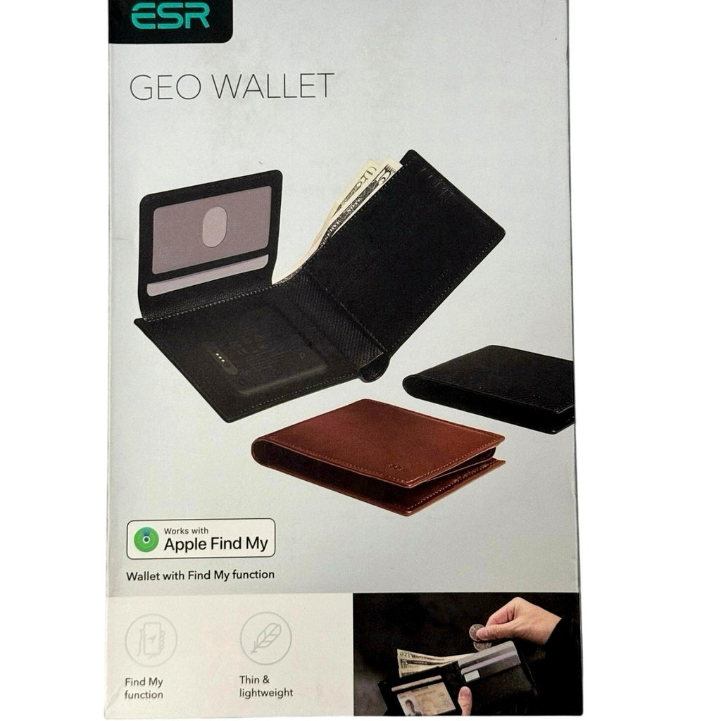 ESR Geo Wallet with Find My, RFID Blocking, GPS Wallet for Men, Wallet Tracker