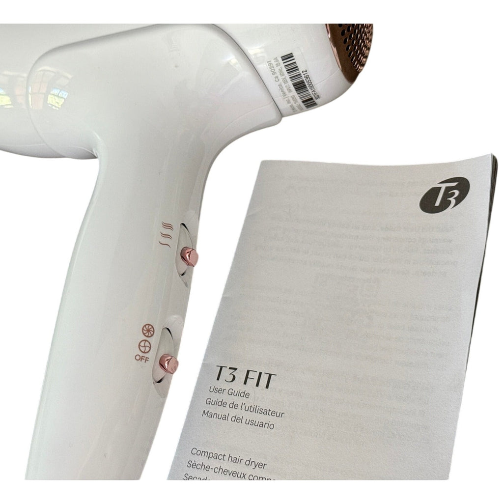 T3 Fit Micro Compact Professional Hair Dryer w/IonAir Fast Lightweight NoBox New