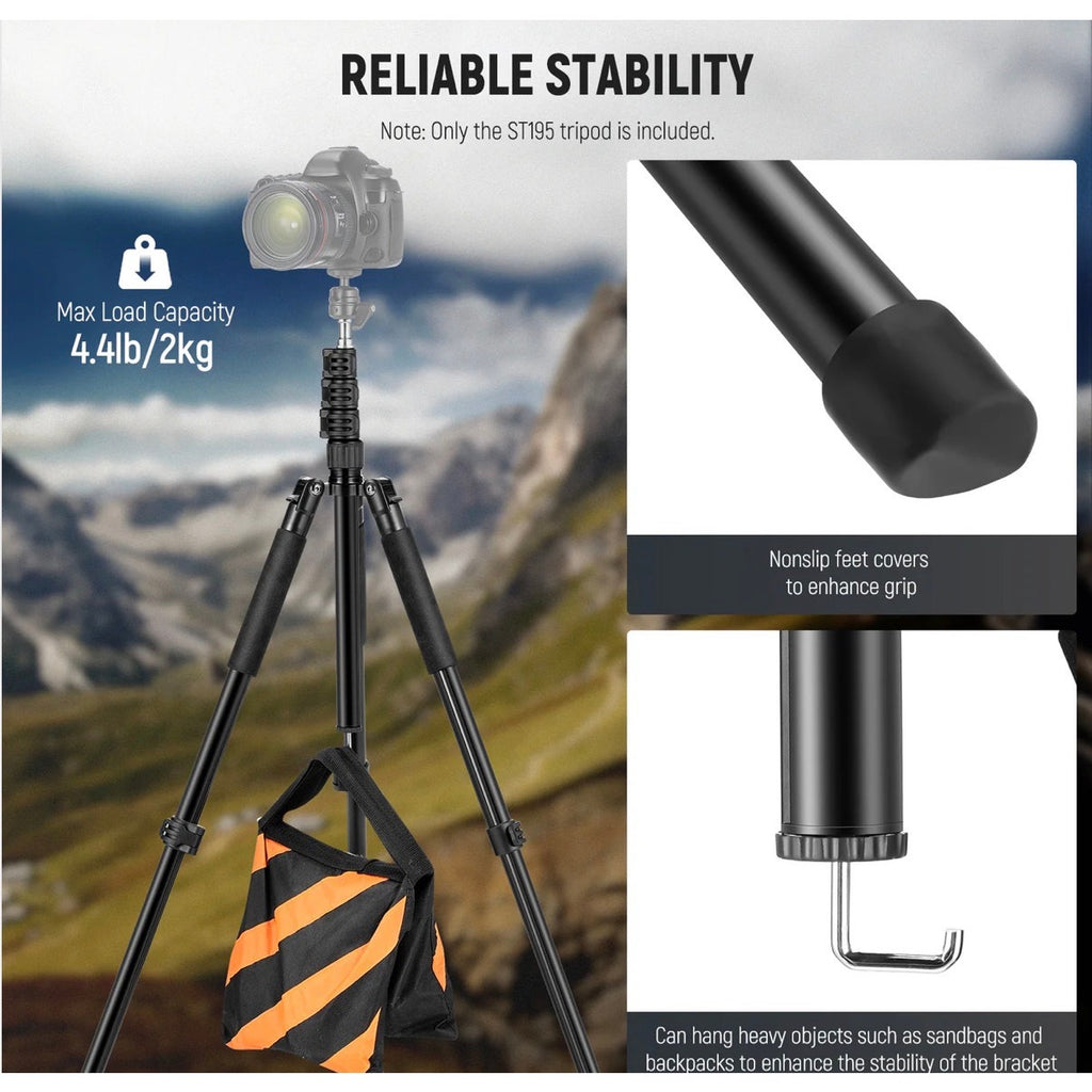 NEEWER ST195 195cm Versatile Portable Photography Light Stand Adjustable Height