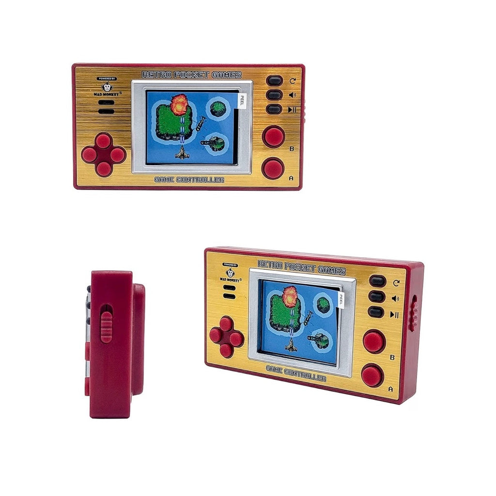 ORB Mini Handheld Retro Arcade Console Battery Operated Tiny Old School Games