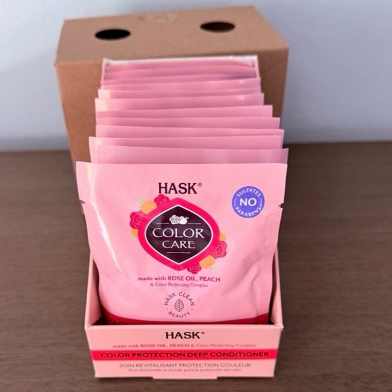 Hask Color Care Protection Deep Conditioner Treatment Maintain Color 12 packs