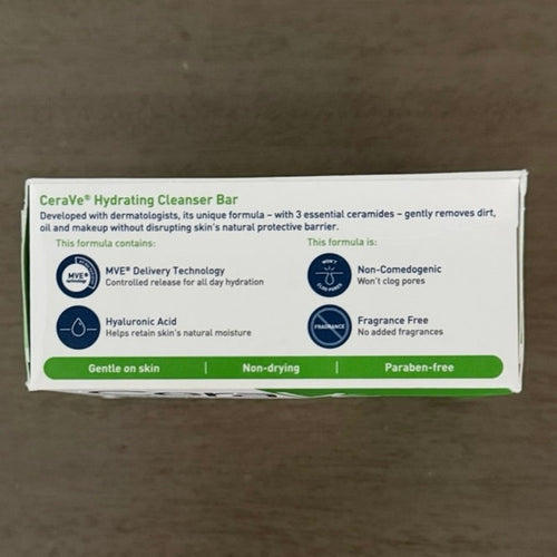 2 Pack CeraVe Hydrating Moisturizer Cleanser Bar Soap Normal Dry Skin Ceramides