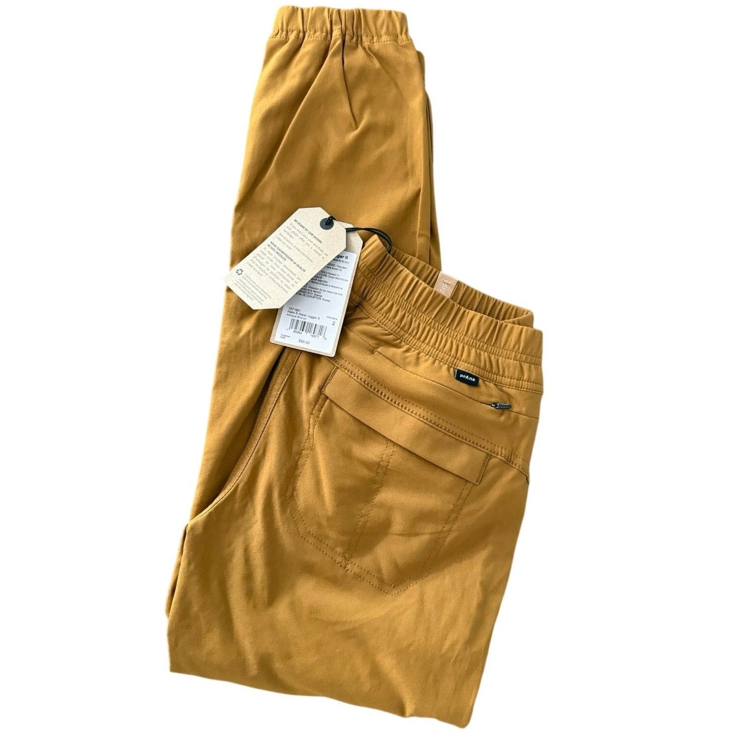 prAna Halle E‑Waist Jogger II – Tumeric Gold –Women's  Sizes 2 & 4 Available NWT
