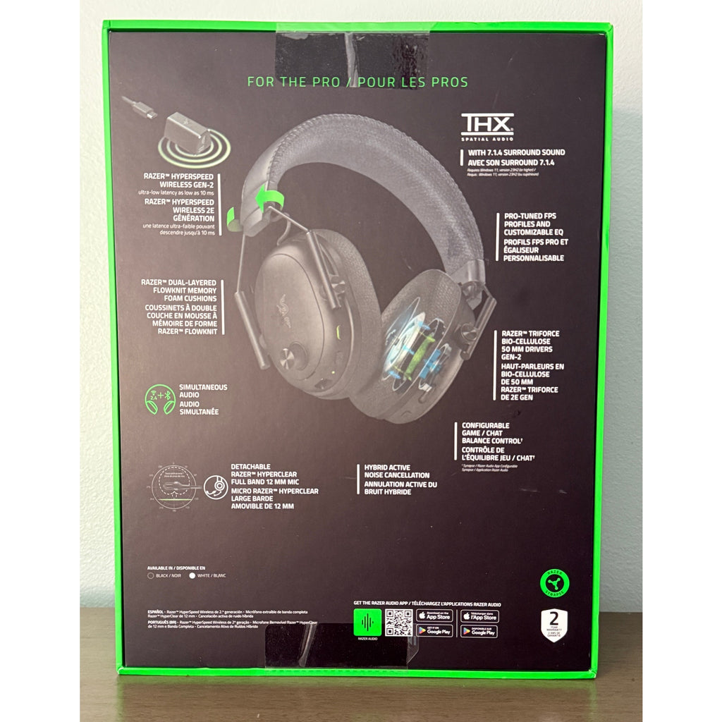 Razer BlackShark V3 Pro Wireless ANC Esports Gaming Headset All Consoles Sealed