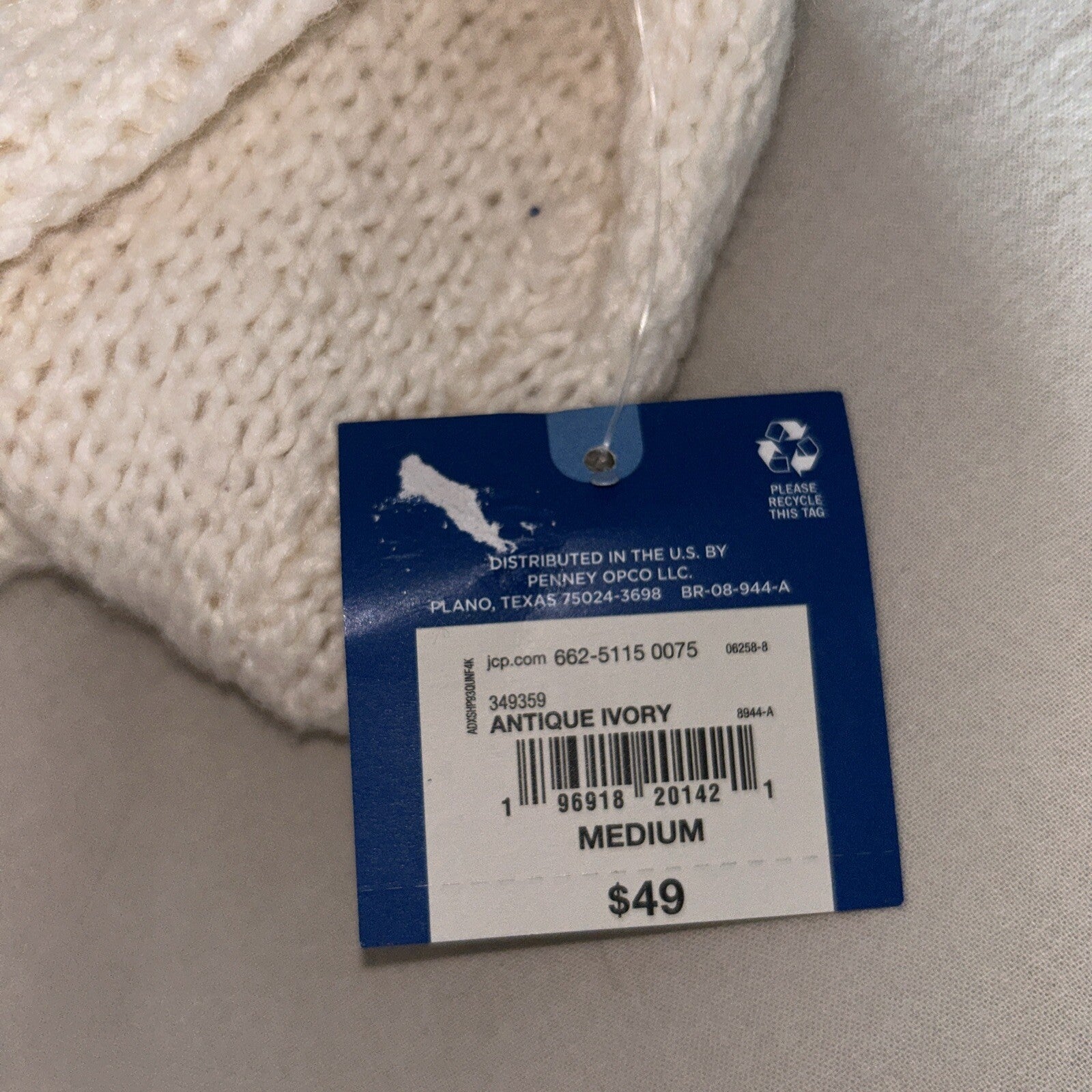 New Arizona Gap AE Fluffy Soft-Knit Button Up Cardigan Sweater Off White Size XS