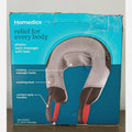 Shiatsu Neck Massager with Heat Integrated Deep-Kneading Comfort Flex - Homedics