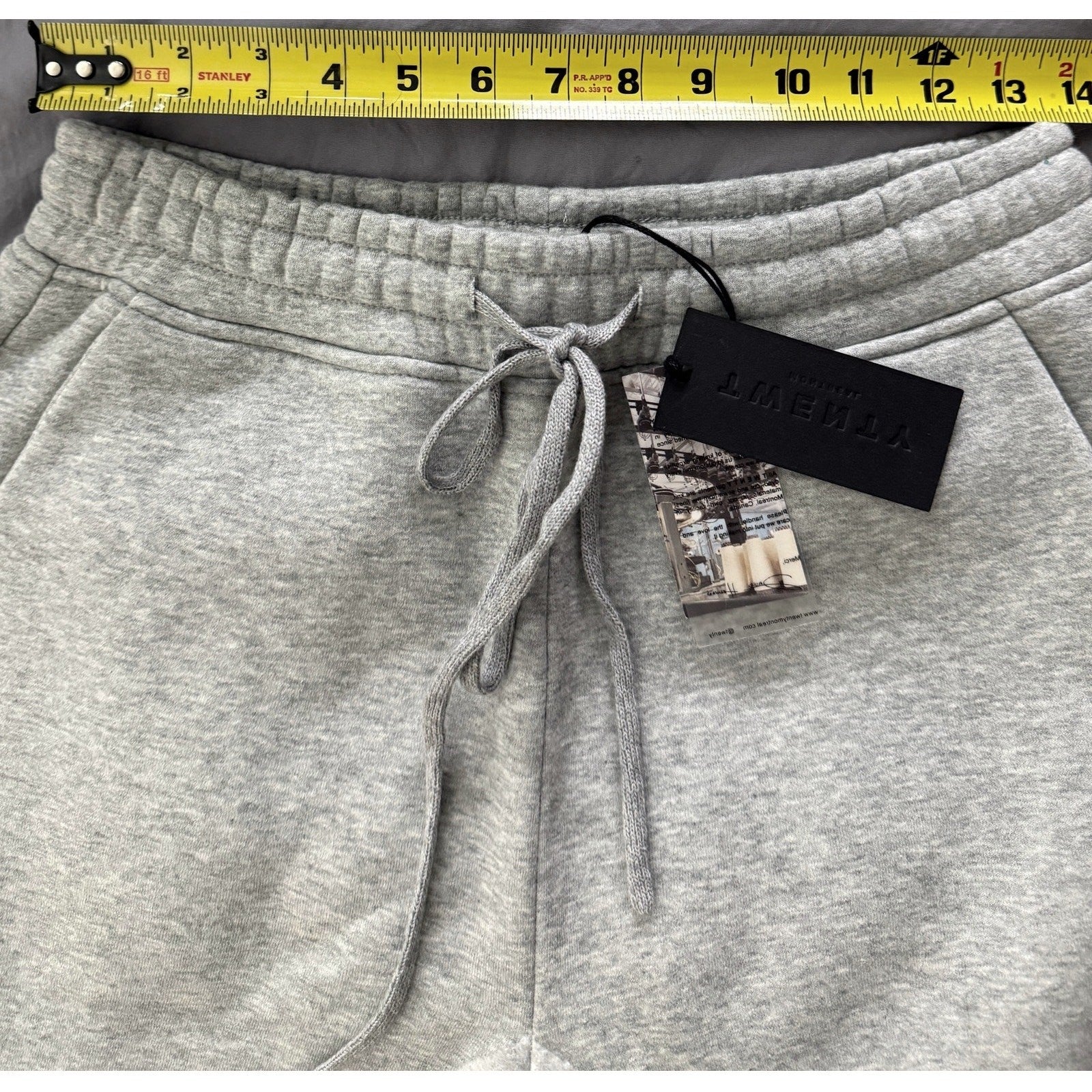 Twenty Montreal Felt Connect Joggers Men’s Small Heather Gray Pants NWT $255