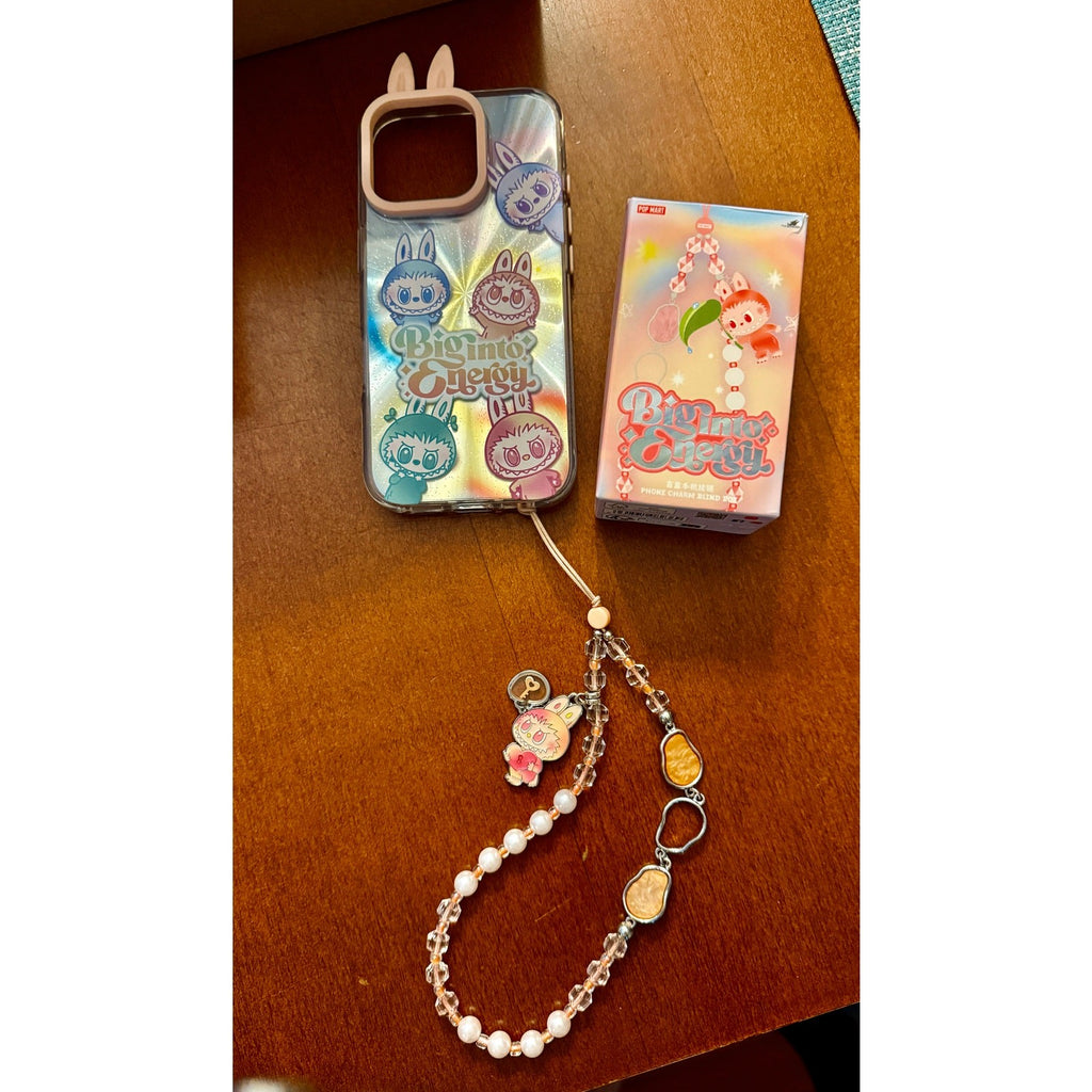 Pop Mart Labubu The Monsters Big into Energy Series Phone Charm Single Blind Box