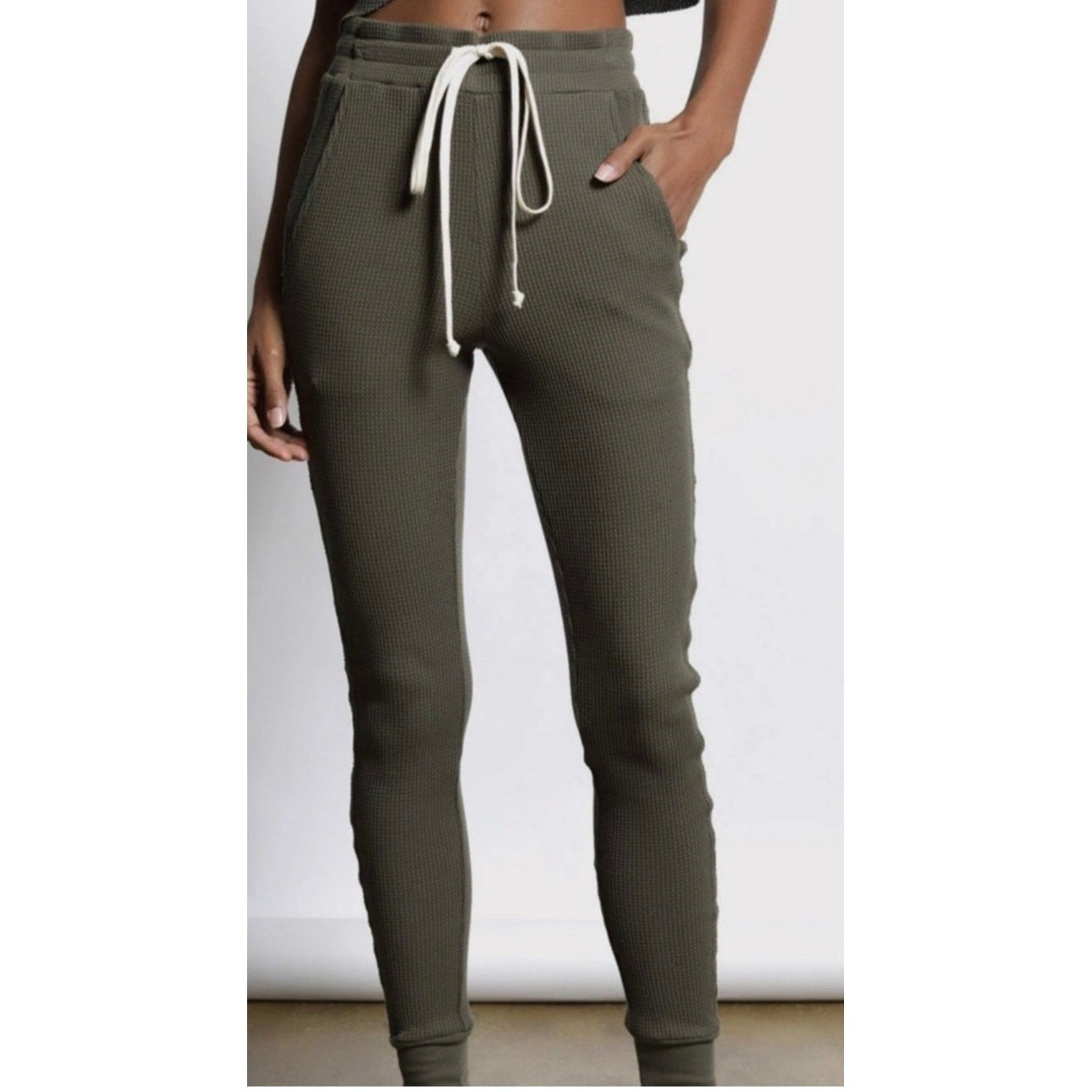 Canadian Designer Twenty Montreal Everest Thermal Pant Olive Green Women’s Sz XS