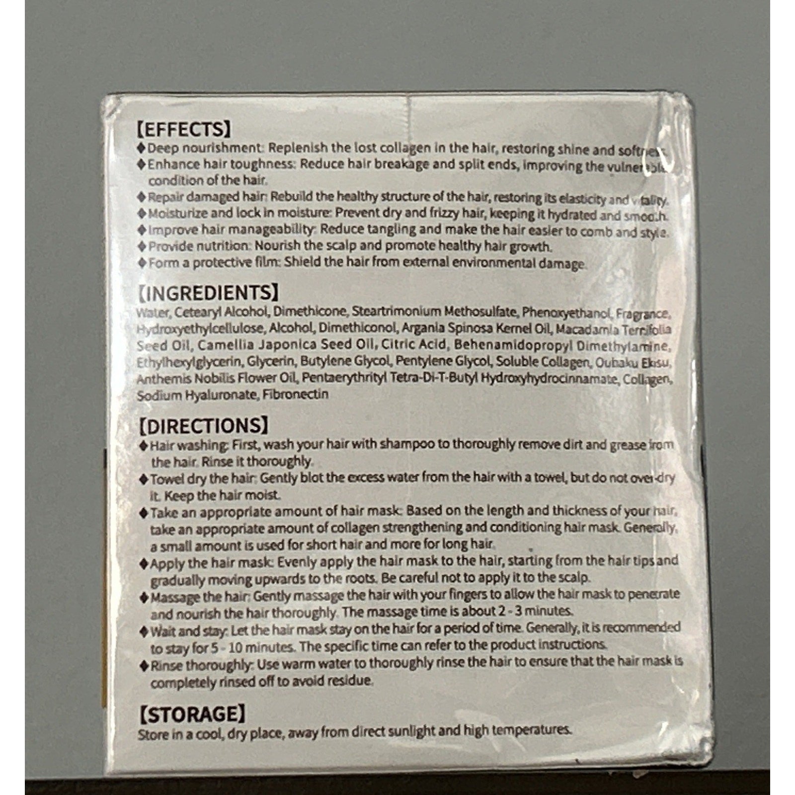 Aavini Collagen Repair Hair Mask 17.6 oz Full Size Deep Treatment New Sealed