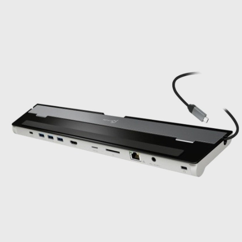 J5 Create JCD533 USB-C Docking Station 9 Ports 4K HDMI Output Power Delivery NEW
