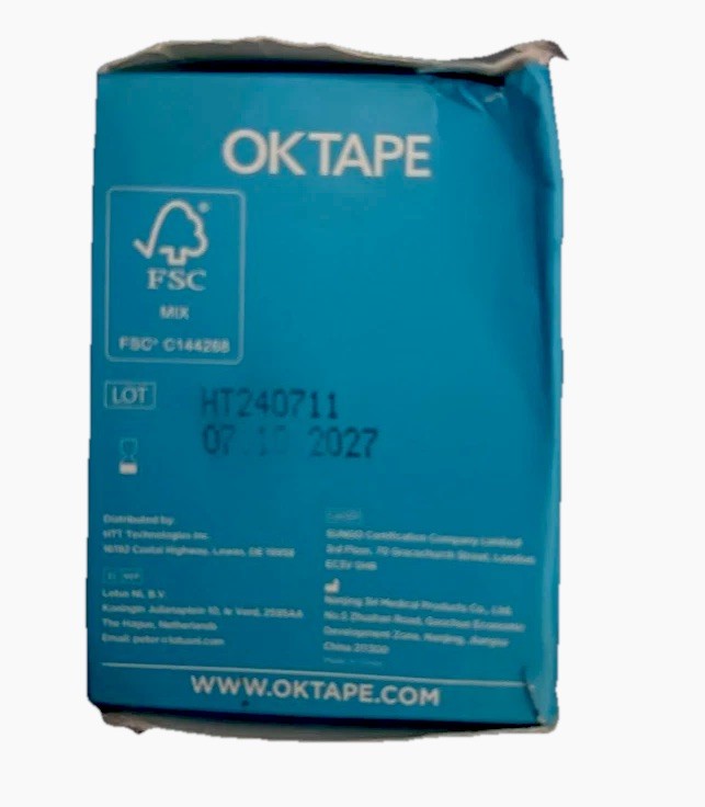 OK Tape ORIGINAL Kinesiology Tape Waterproof Muscle Pain Strain Relief Pink NIB