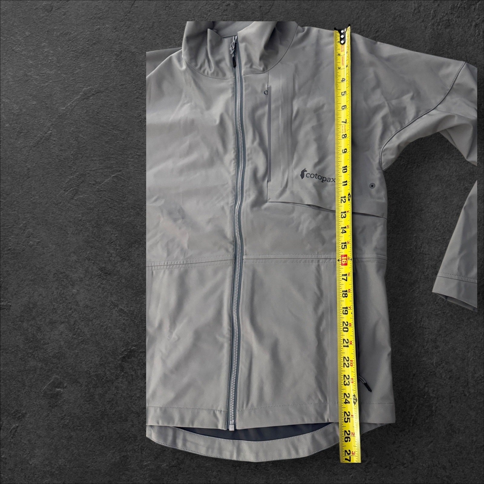 Cotopaxi Kinsa Soft-Shell Jacket Women’s Small Lightweight, Water-Resistant Gray
