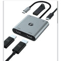 Portable VCOM USB C to Dual HDMI Adapter New