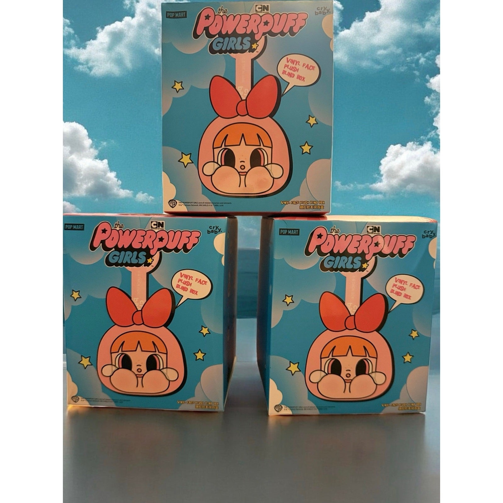 Powerpuff Girls POPMart Blind Box Set – Buttercup, Bubbles, Blossom (Sealed)