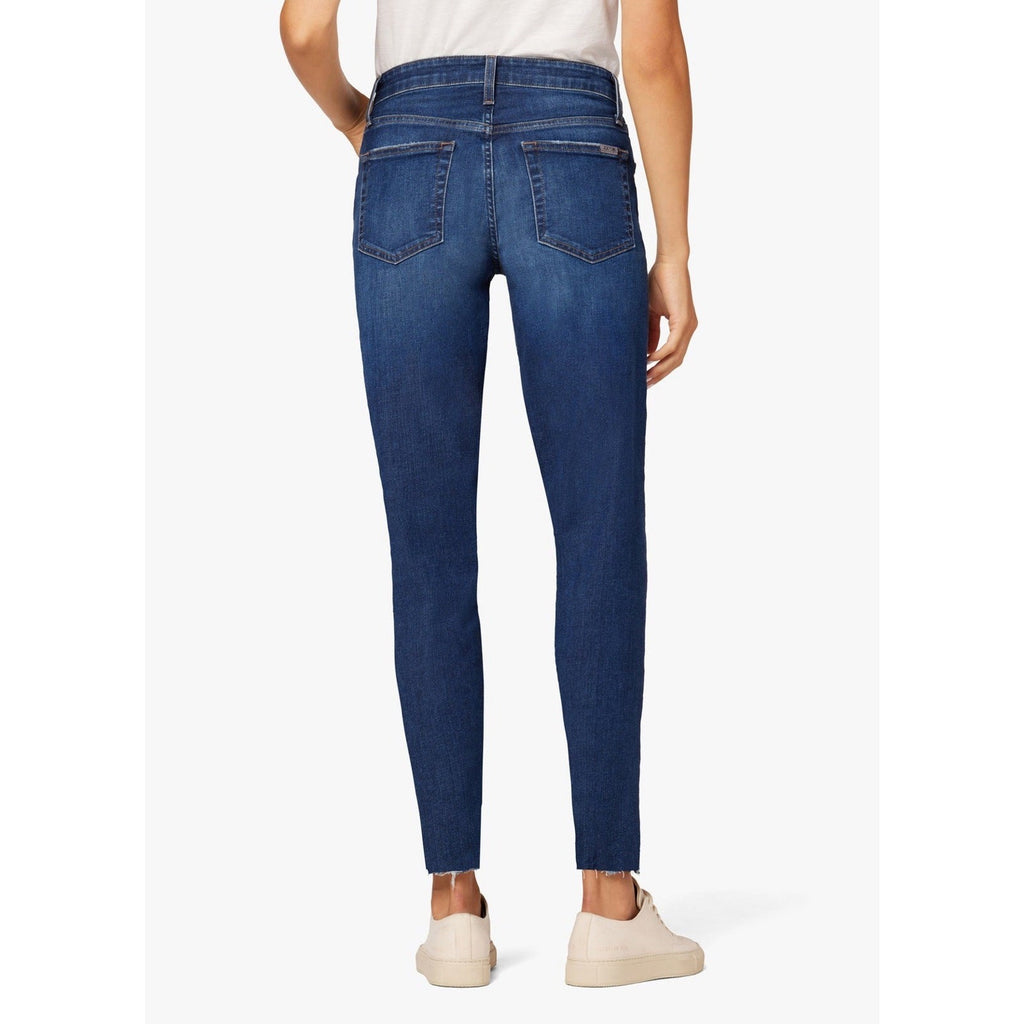 Joe's Jeans Sz Is 24 High Rise Skinny Crop—Raw Hem Stretch for Everyday Style NE