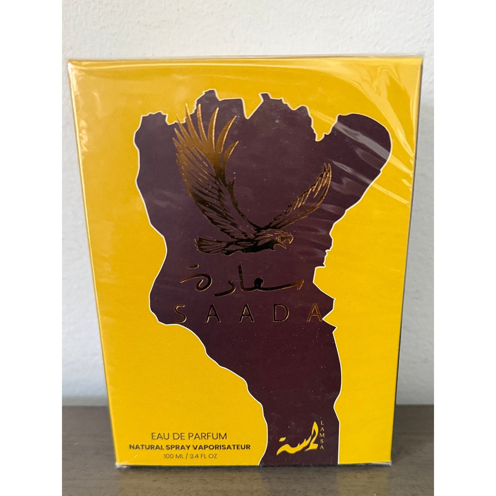 Arabian Lamsa Saada Oud Amber Mens / Womans Parfum 3.4 fl.oz. Authentic Sealed 